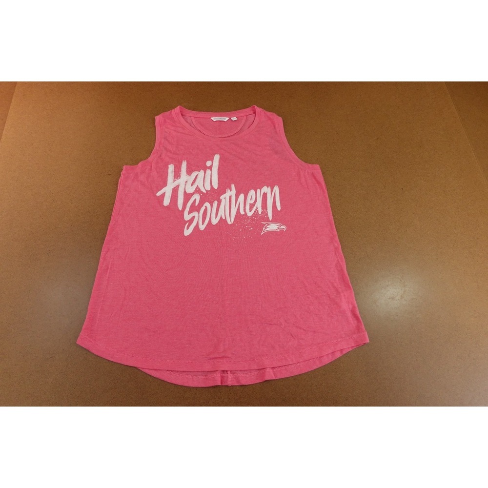 Georgia Southern Eagles  Camp David Womens Size Large Pink Tank Top New